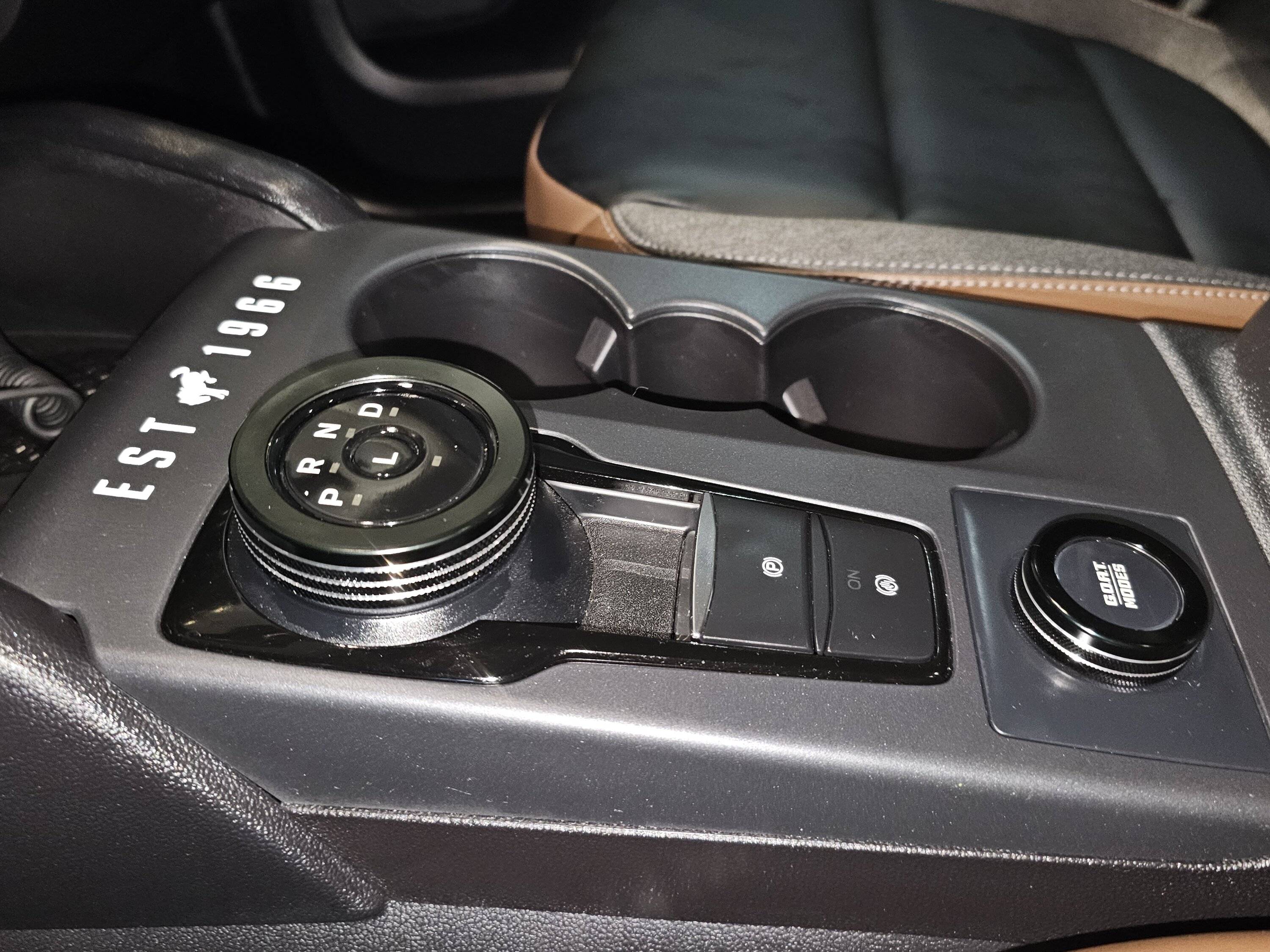 Ford Bronco Sport Knob covers installed all interior knobs. 20240215_170445