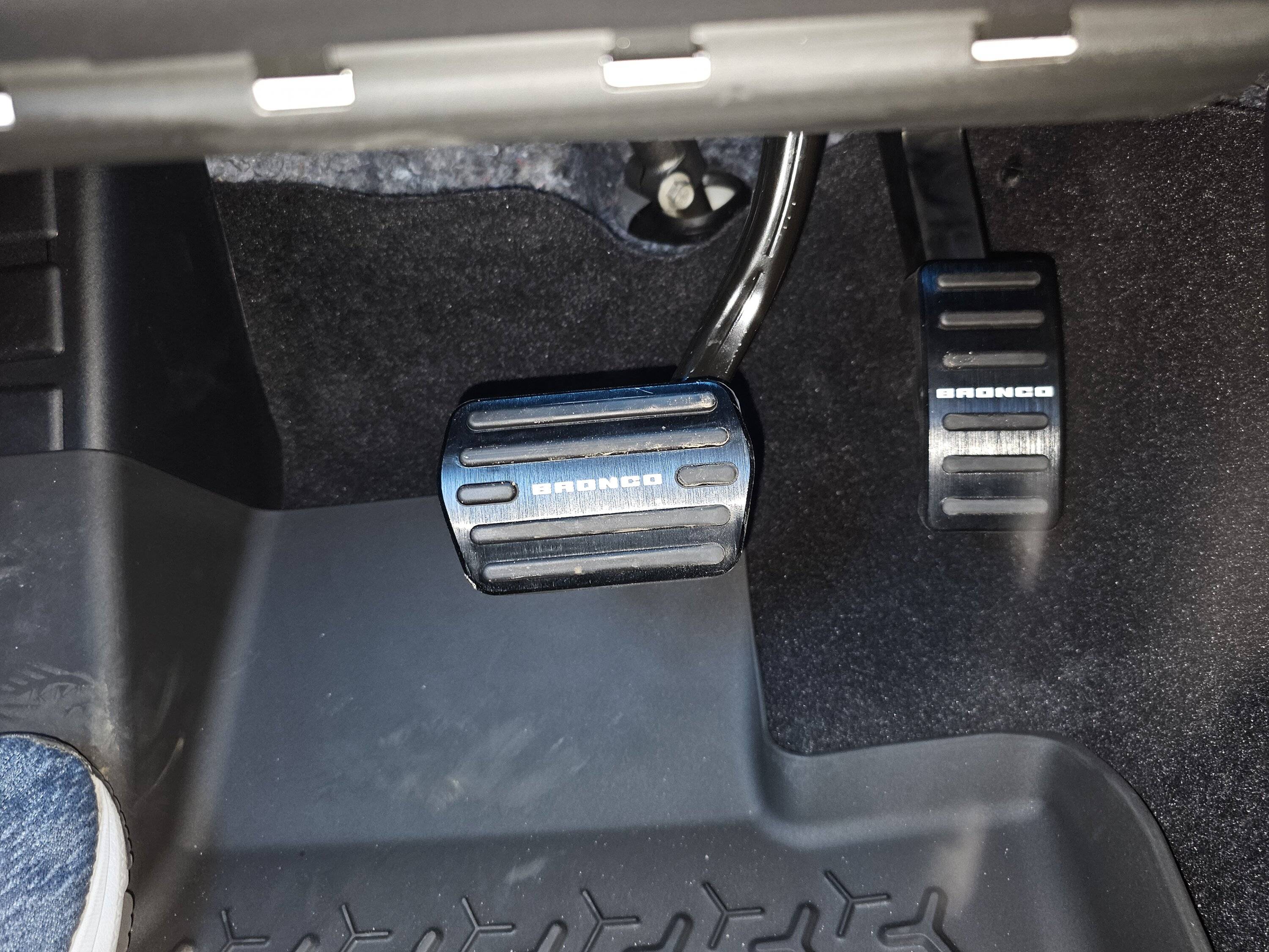 Ford Bronco Sport Bronco gas pedal covers 20240215_160336