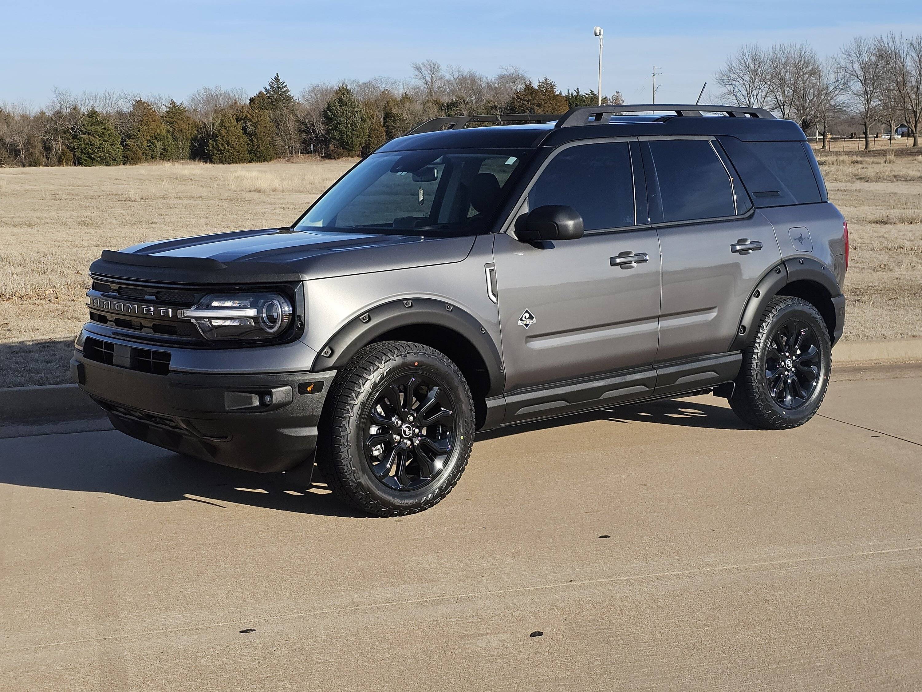Ford Bronco Sport Anyone install the Bushwacker fender flares ? 20240215_161539