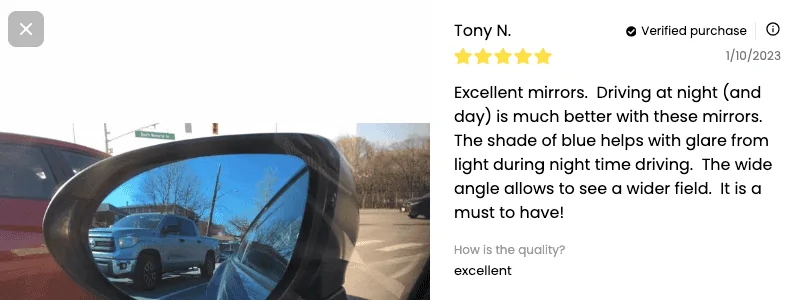 Ford Bronco Sport Blind Spots?⚡Reduce Blind Spots & Glare⚡SUMA Mirrors Screen Shot 2024-02-16 at 5.39.16 AM