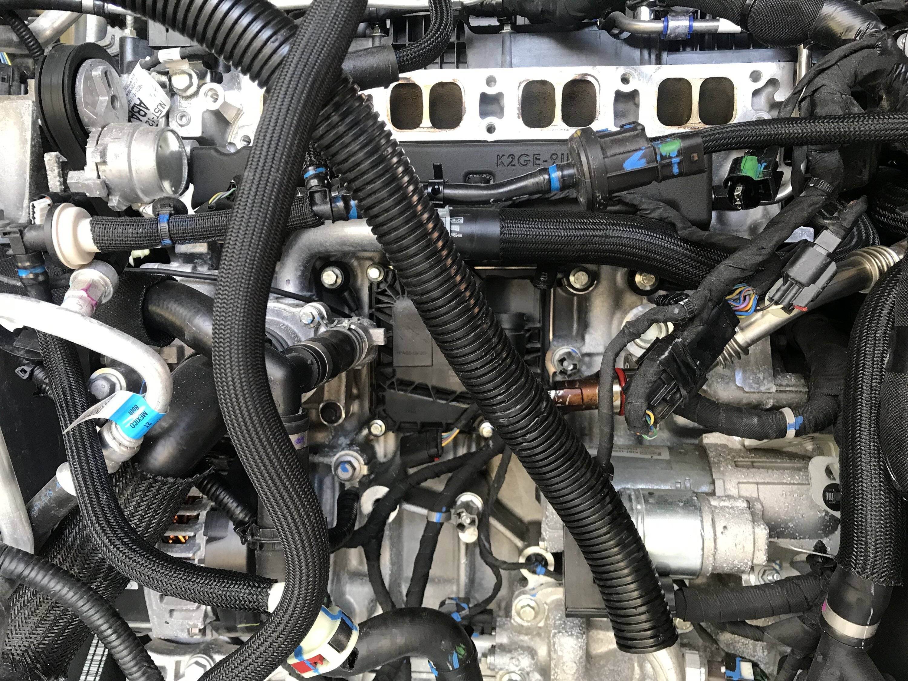 Ford Bronco Sport Badlands revealing pictures from front with no bumper cover or radiator blocking view IMG_4698