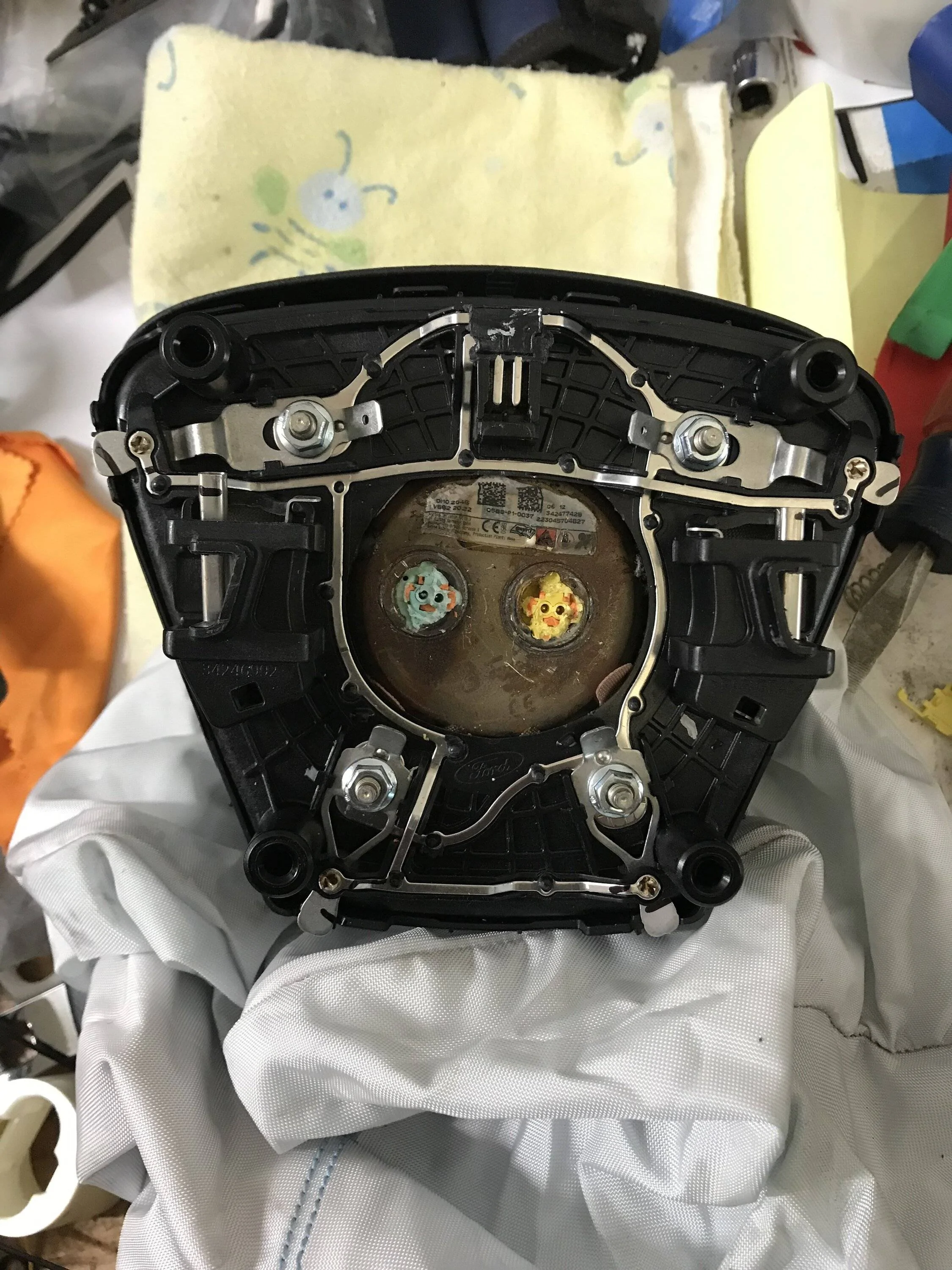 Ford Bronco Sport Badlands steering wheel air bag replacement 1708201574896