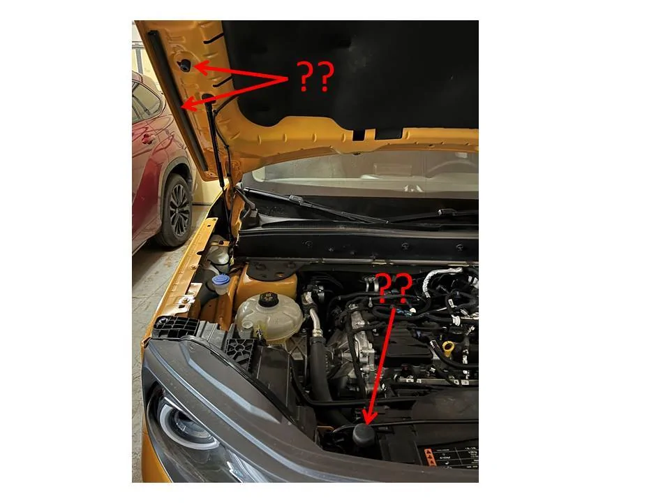 Ford Bronco Sport Hood deletes Hood Stuff