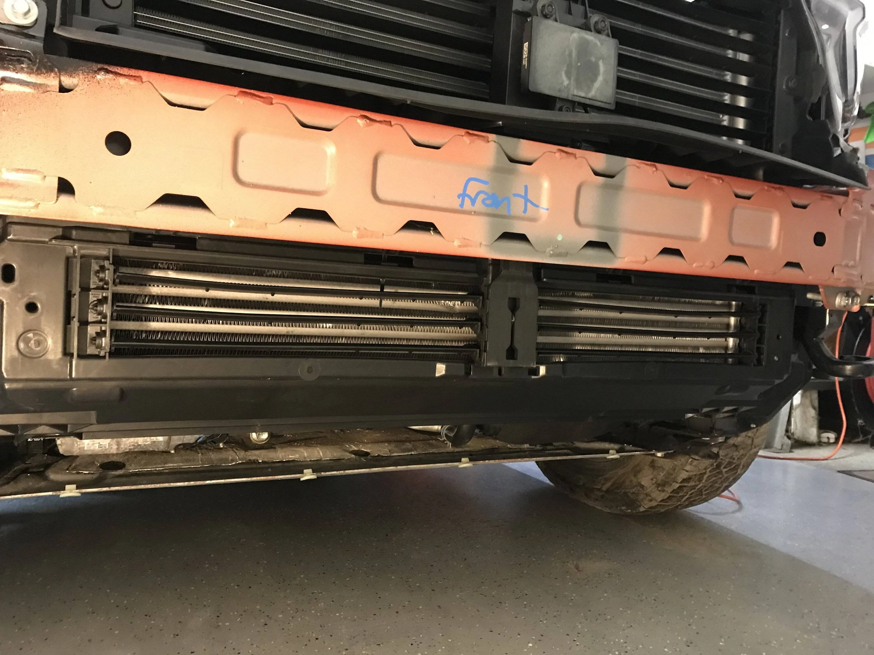 Ford Bronco Sport Badlands revealing pictures from front with no bumper cover or radiator blocking view 965D8E36-17ED-40B4-830D-BB6B97C00F7A
