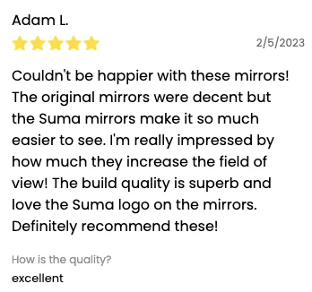 Ford Bronco Sport Blind Spots?⚡Reduce Blind Spots & Glare⚡SUMA Mirrors Screen Shot 2024-02-18 at 6.46.10 PM