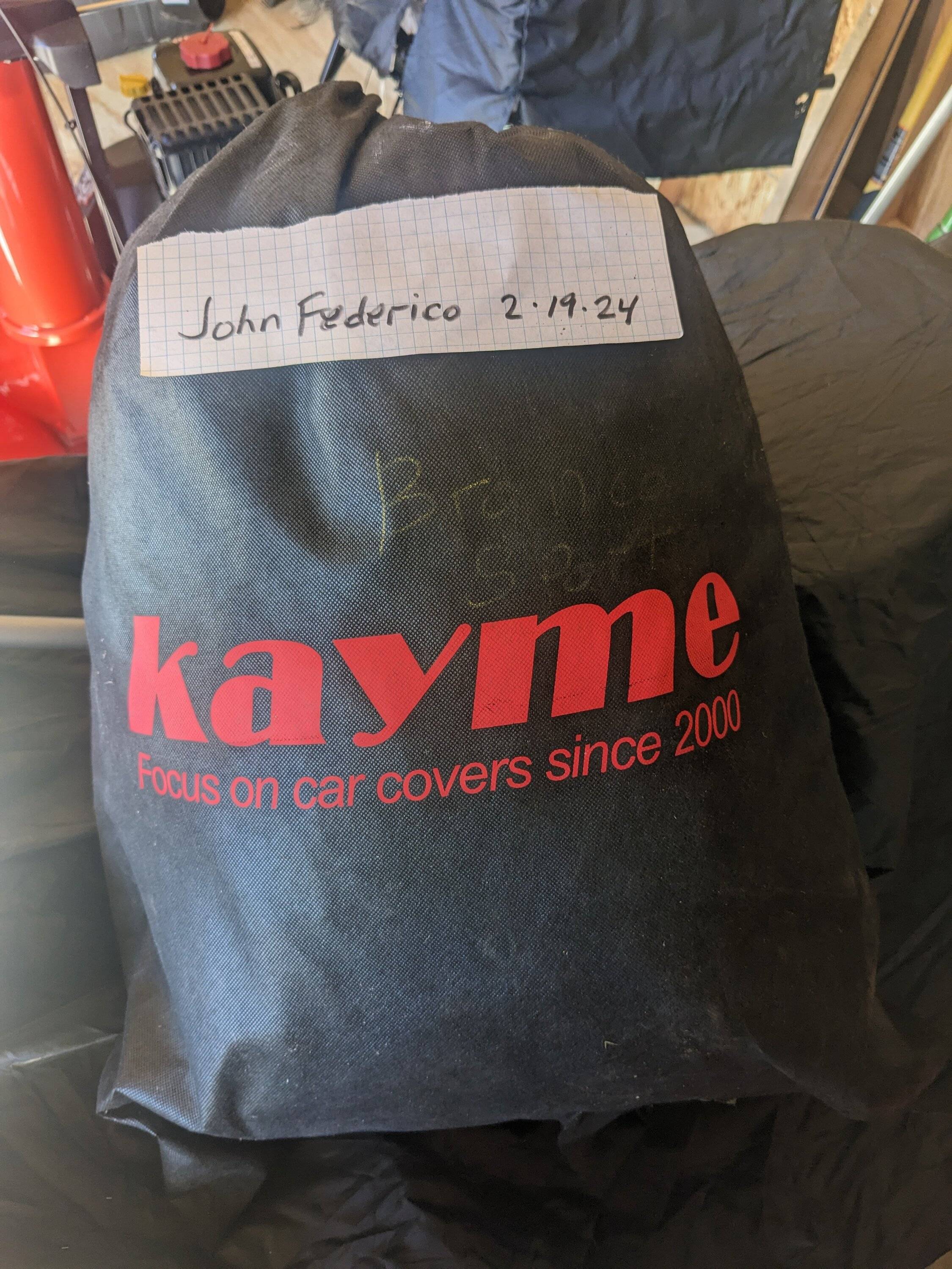 Ford Bronco Sport Exterior car cover PXL_20240219_152229870