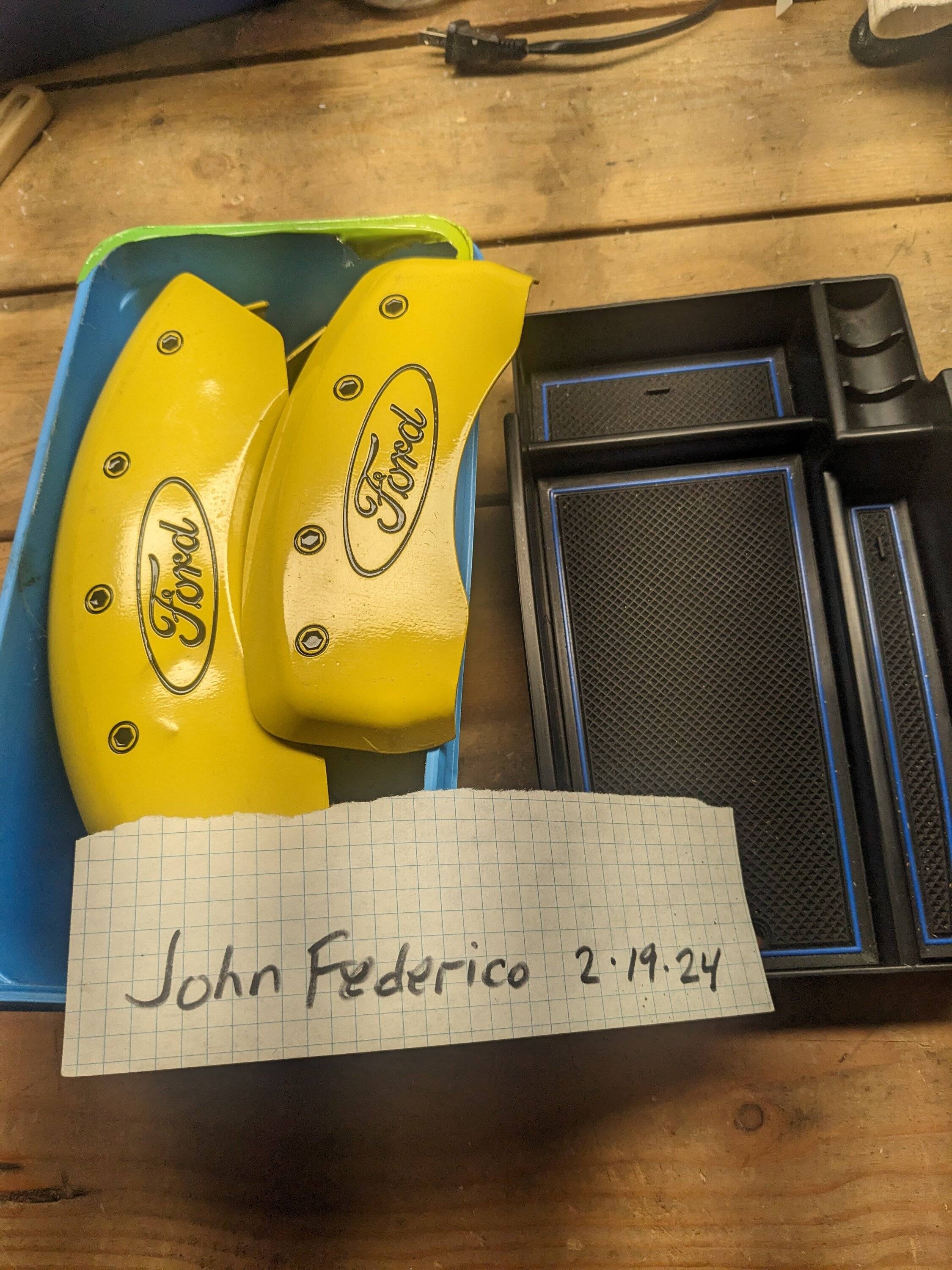 Ford Bronco Sport Brake caliper covers PXL_20240219_151944267.MP