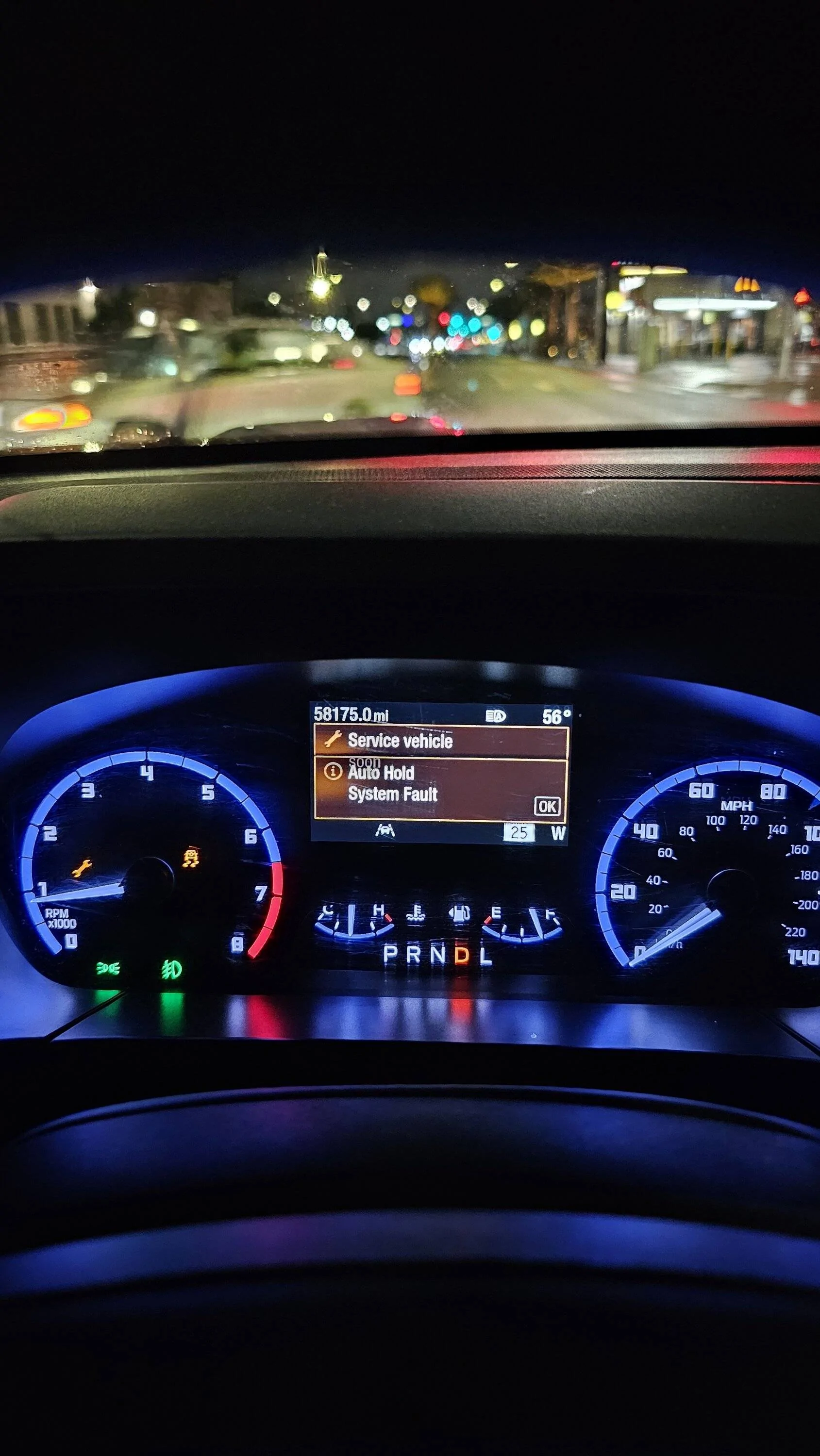 Ford Bronco Sport Dashboard warning messages 20240220_060010