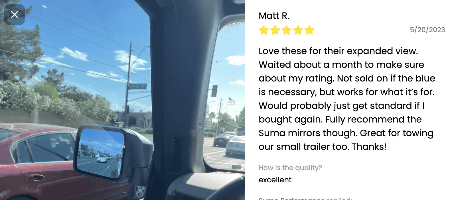 Ford Bronco Sport Blind Spots?⚡Reduce Blind Spots & Glare⚡SUMA Mirrors Screen Shot 2024-02-21 at 4.59.31 AM