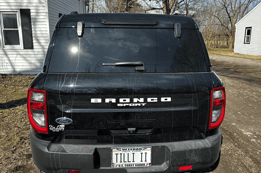 Ford Bronco Sport What did you do TO your Bronco Sport today? smoked upper brake light 02-21-24