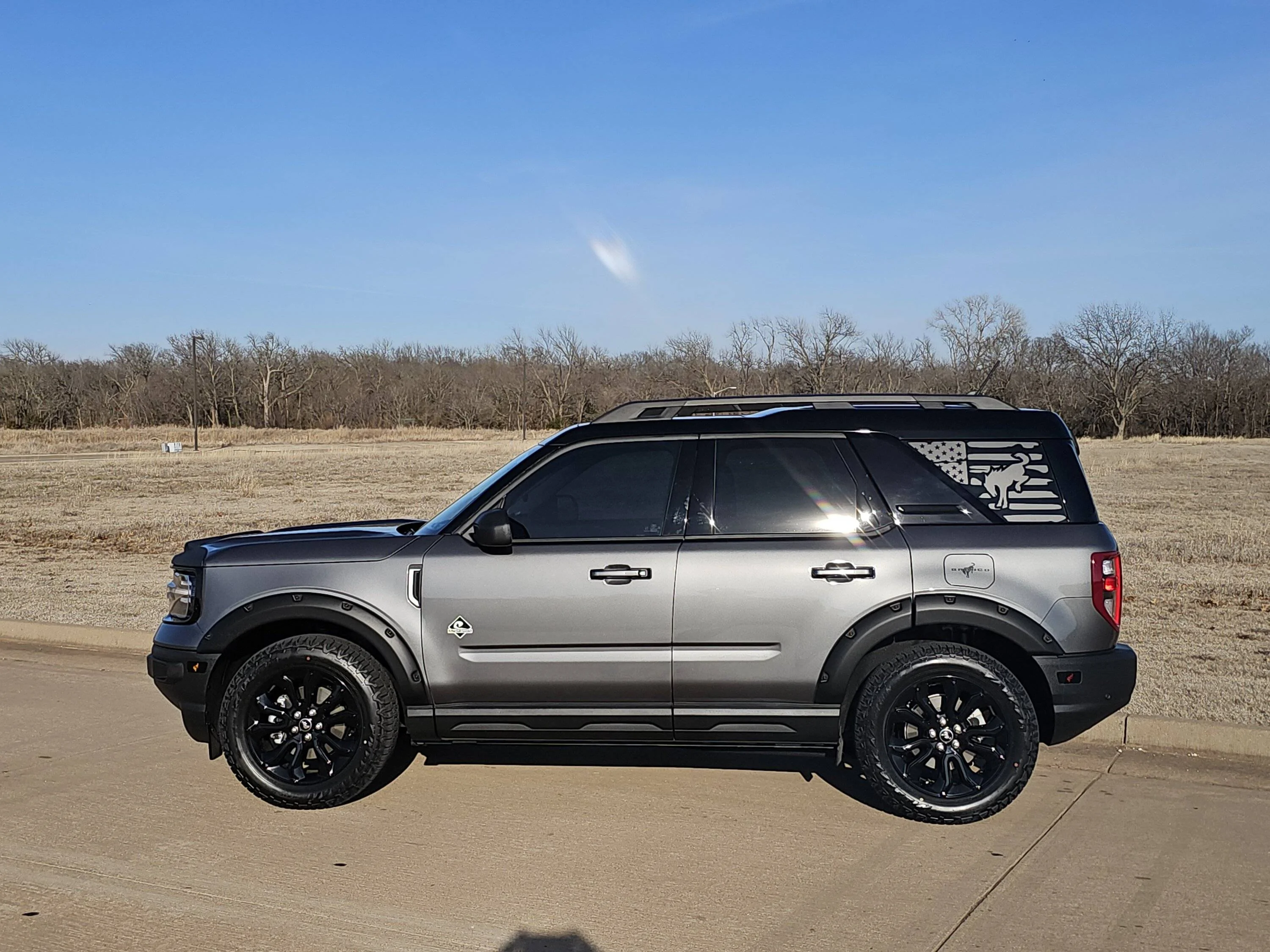 Ford Bronco Sport Rear / Side Window Decals? Got'em Post'em 20240215_161619