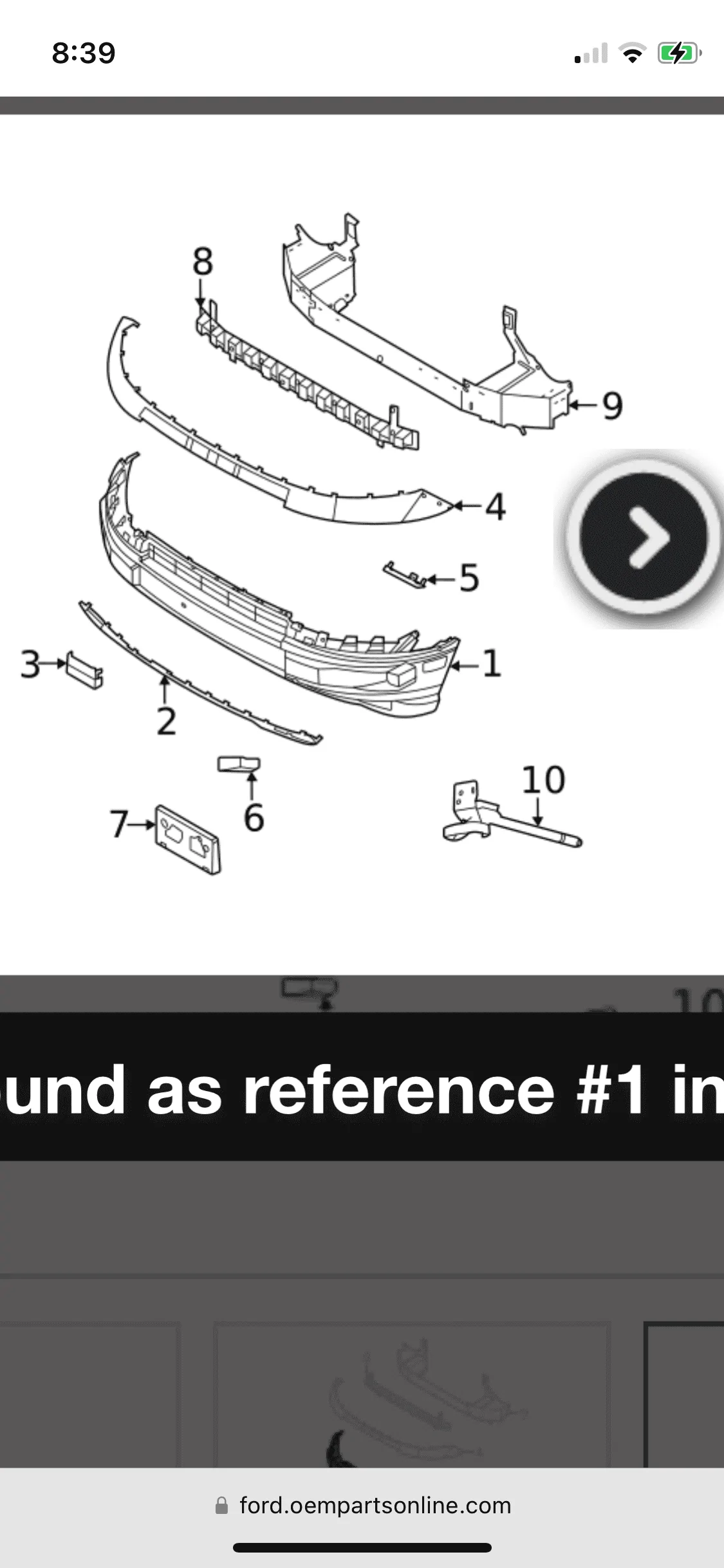 Ford Bronco Sport Need Help Identifying Unknown Part Near Bumper for Replacement IMG_3734