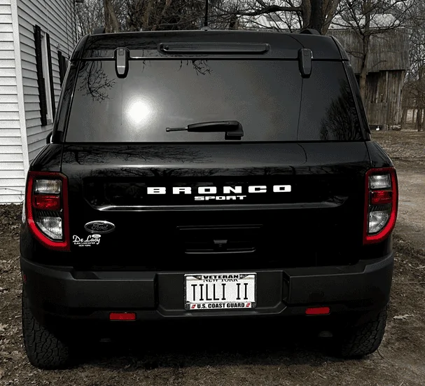 Ford Bronco Sport It's Tushy Tuesday! Let's see those rear photos Tail 02-27-24