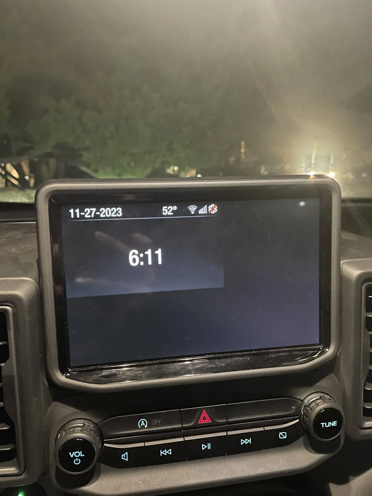 Ford Bronco Sport Broken Monitor Screen Issue Broken Monitor Screen Pic