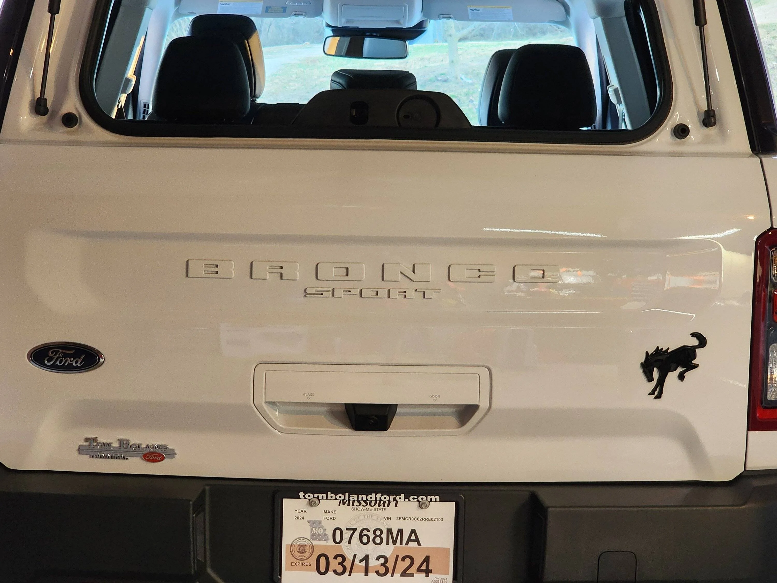 Ford Bronco Sport Love my new Bronco emblem 20240303_173114