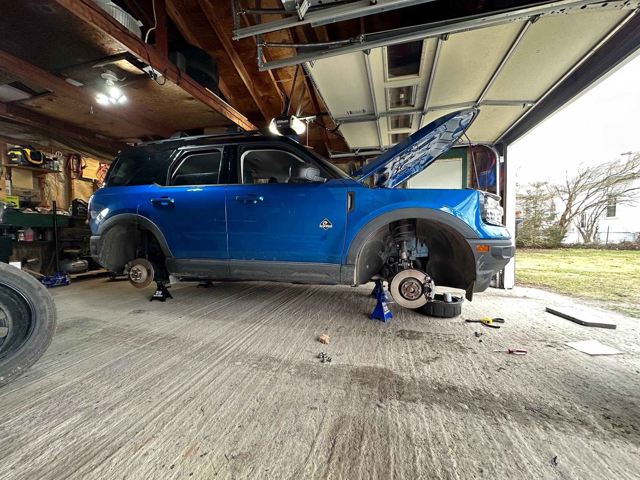 Ford Bronco Sport Oil change/Tire rotation today IMG_5261