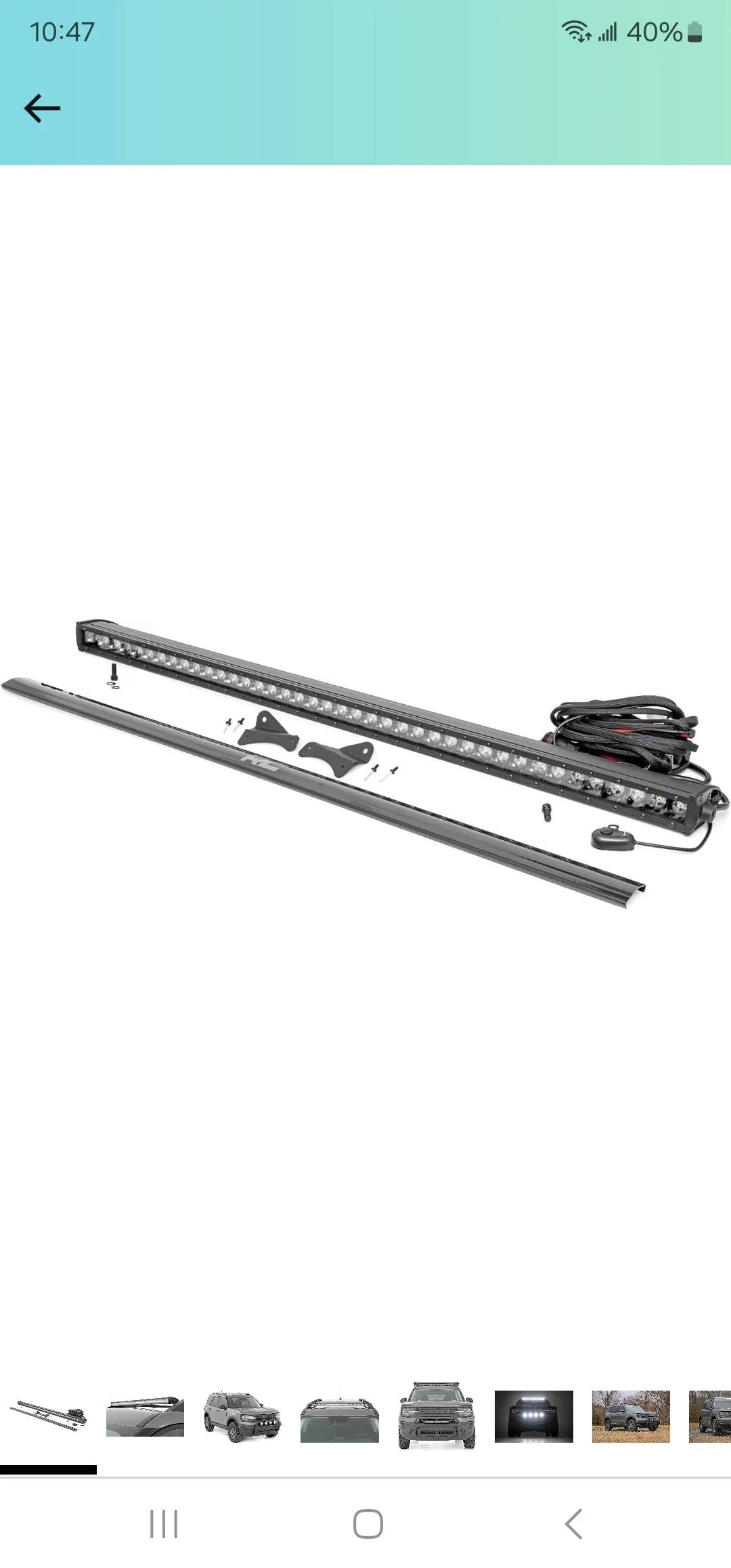 Ford Bronco Sport Roof Rack Mounting Brackets 1000109975