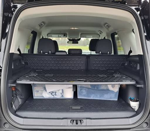 Ford Bronco Sport Under CMS storage containers Full CMS cover