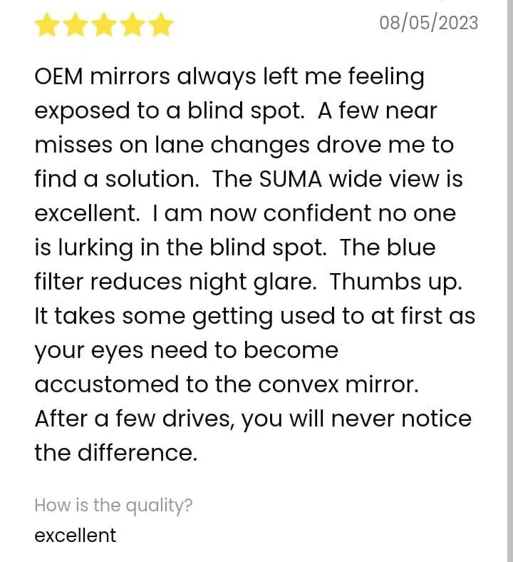 Ford Bronco Sport Blind Spots?⚡Reduce Blind Spots & Glare⚡SUMA Mirrors WhatsApp Image 2024-03-23 at 9.10.55 PM