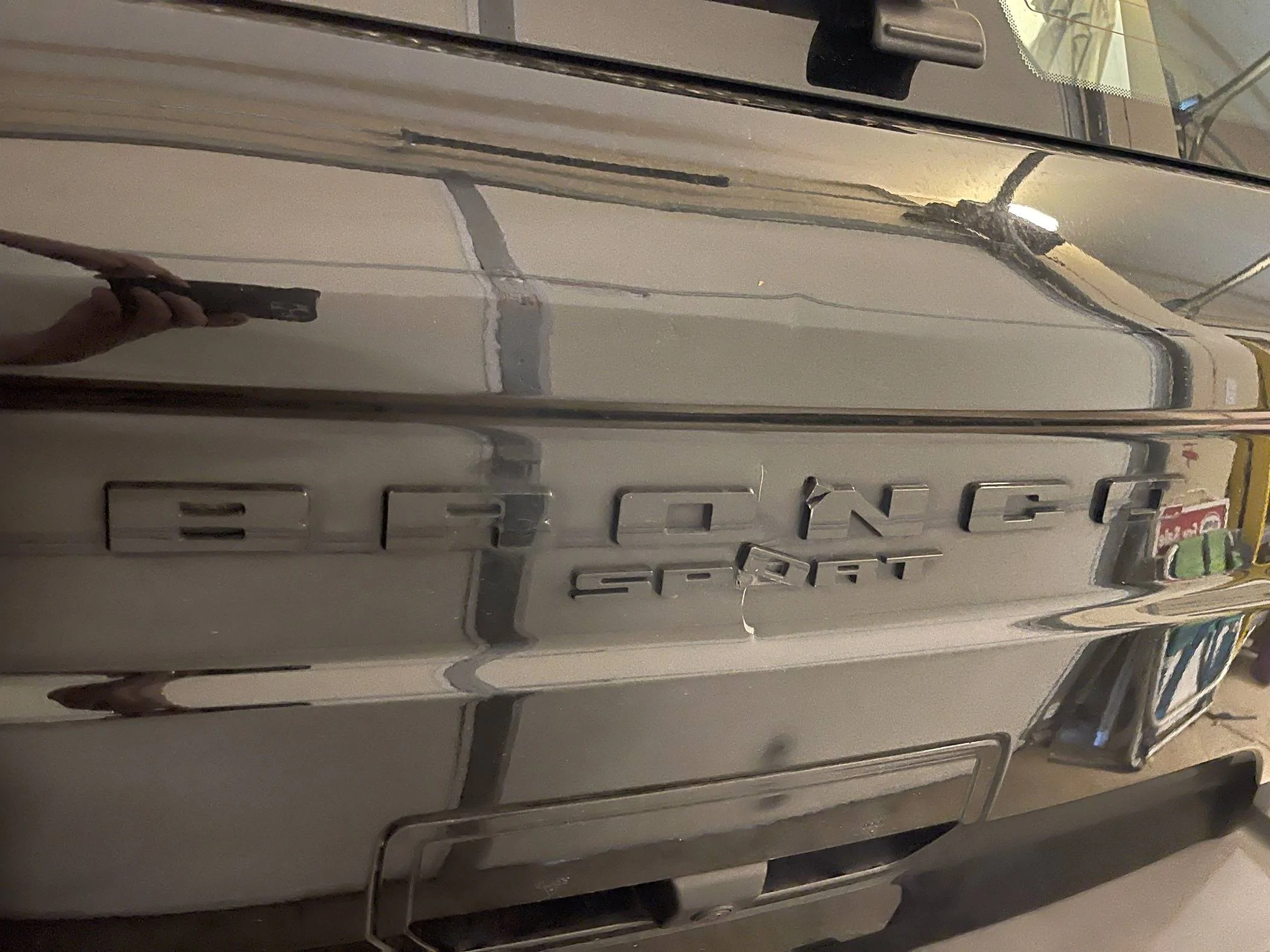 Ford Bronco Sport Original Tailgate Lettering - Bronco Sport IMG_5686