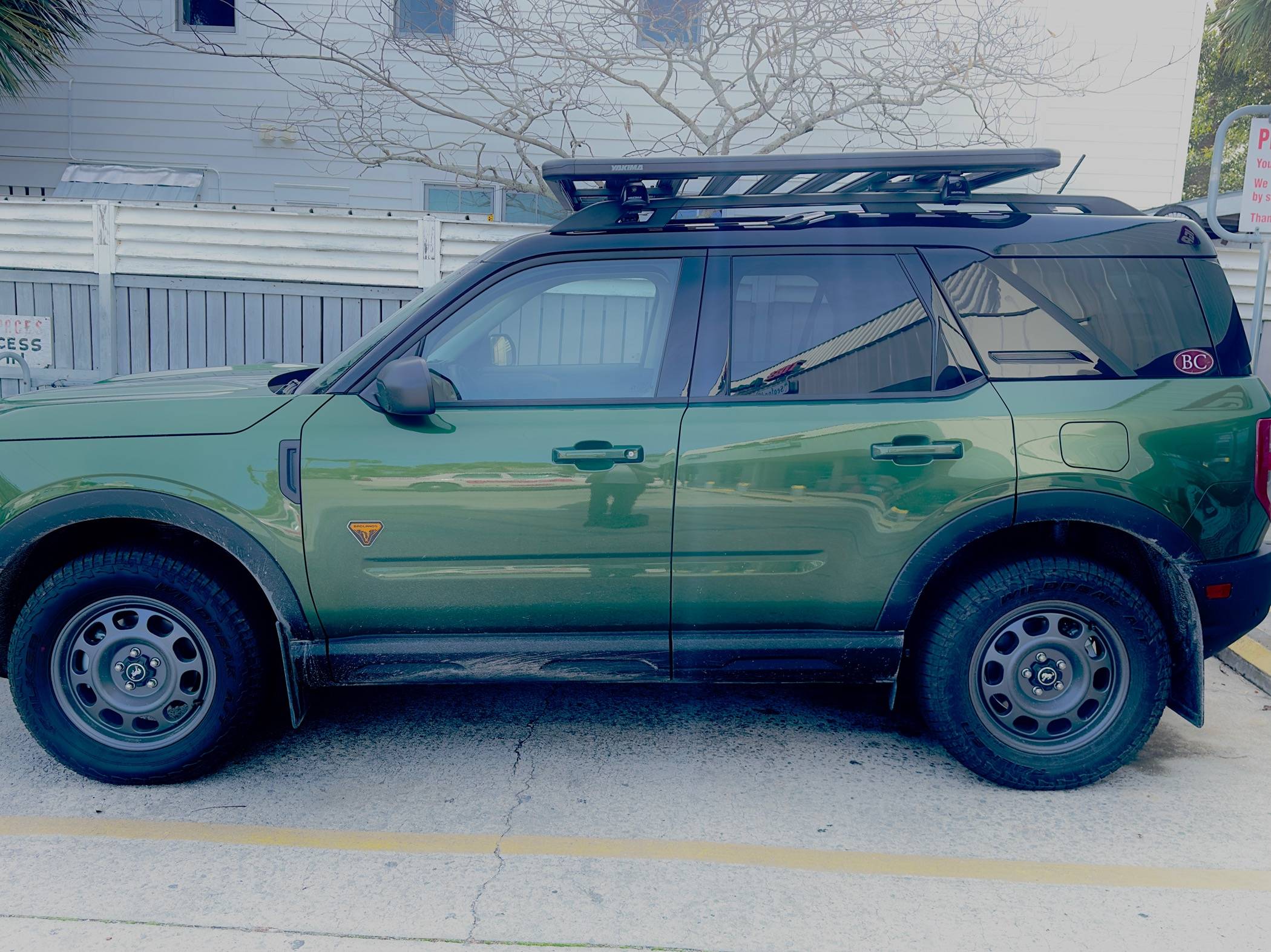 Ford Bronco Sport Any roof racks you can sit on for an extended period of time? IMG_2259