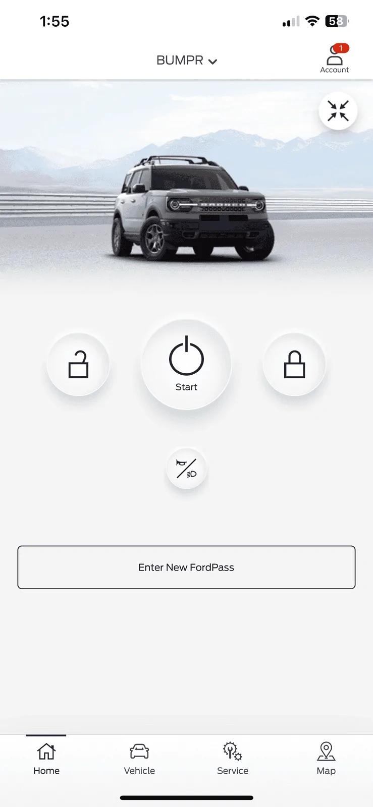 Ford Bronco Sport New Ford Pass App IMG_3038