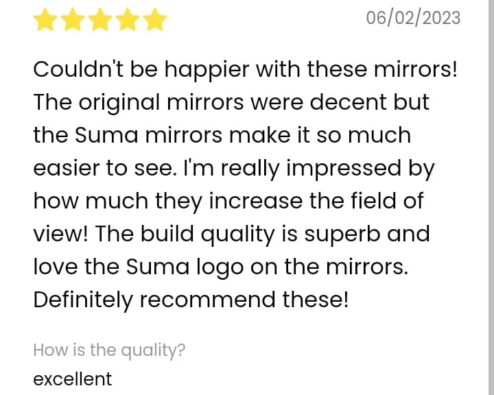 Ford Bronco Sport Blind Spots?⚡Reduce Blind Spots & Glare⚡SUMA Mirrors WhatsApp Image 2024-04-04 at 20.25.16