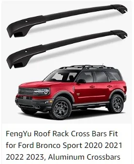 Ford Bronco Sport 2024 Outer Banks - Roof Cross Bars Screenshot 2024-04-07 083807