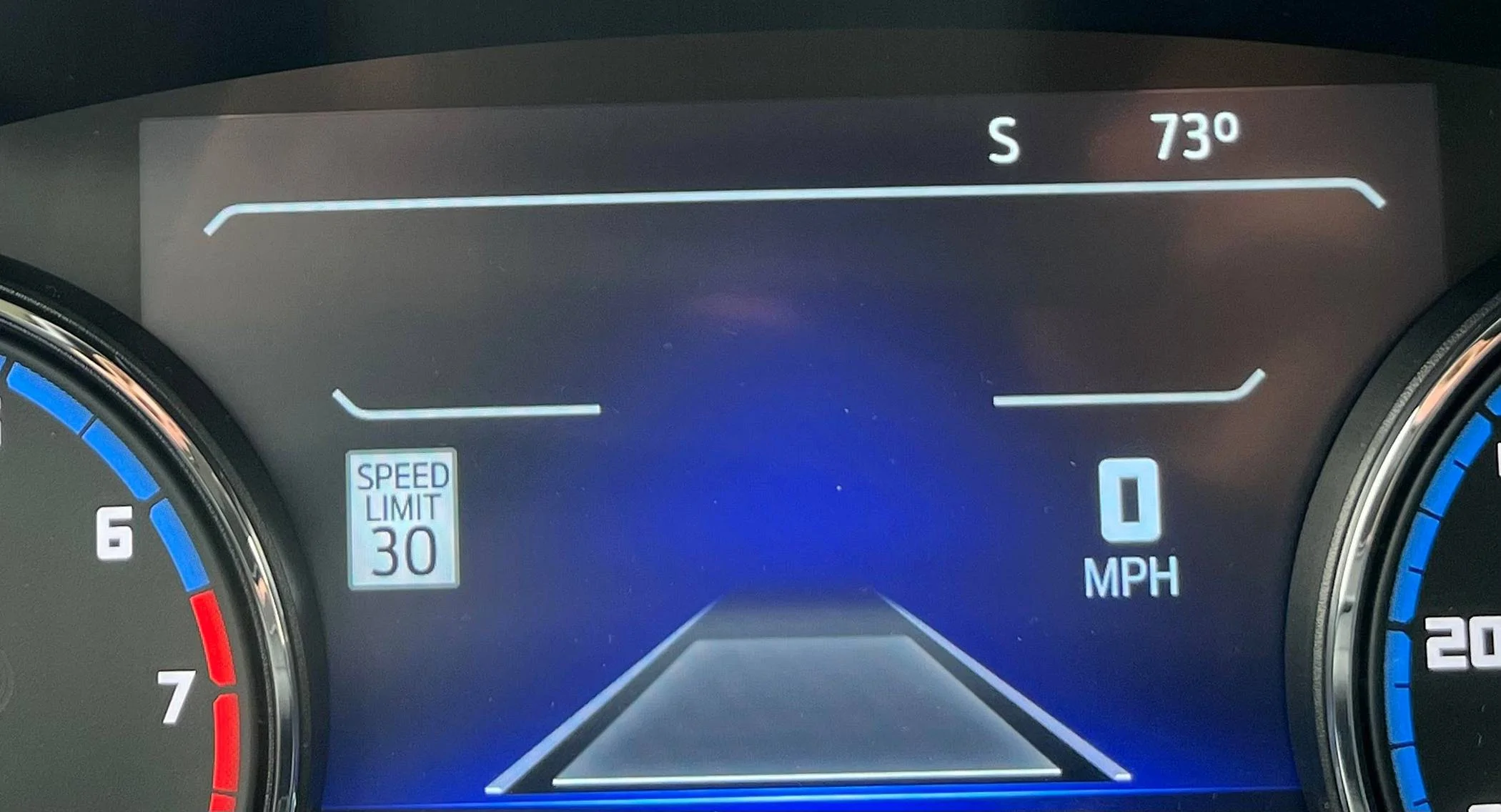 Ford Bronco Sport Centering the Speedometer bs cluster