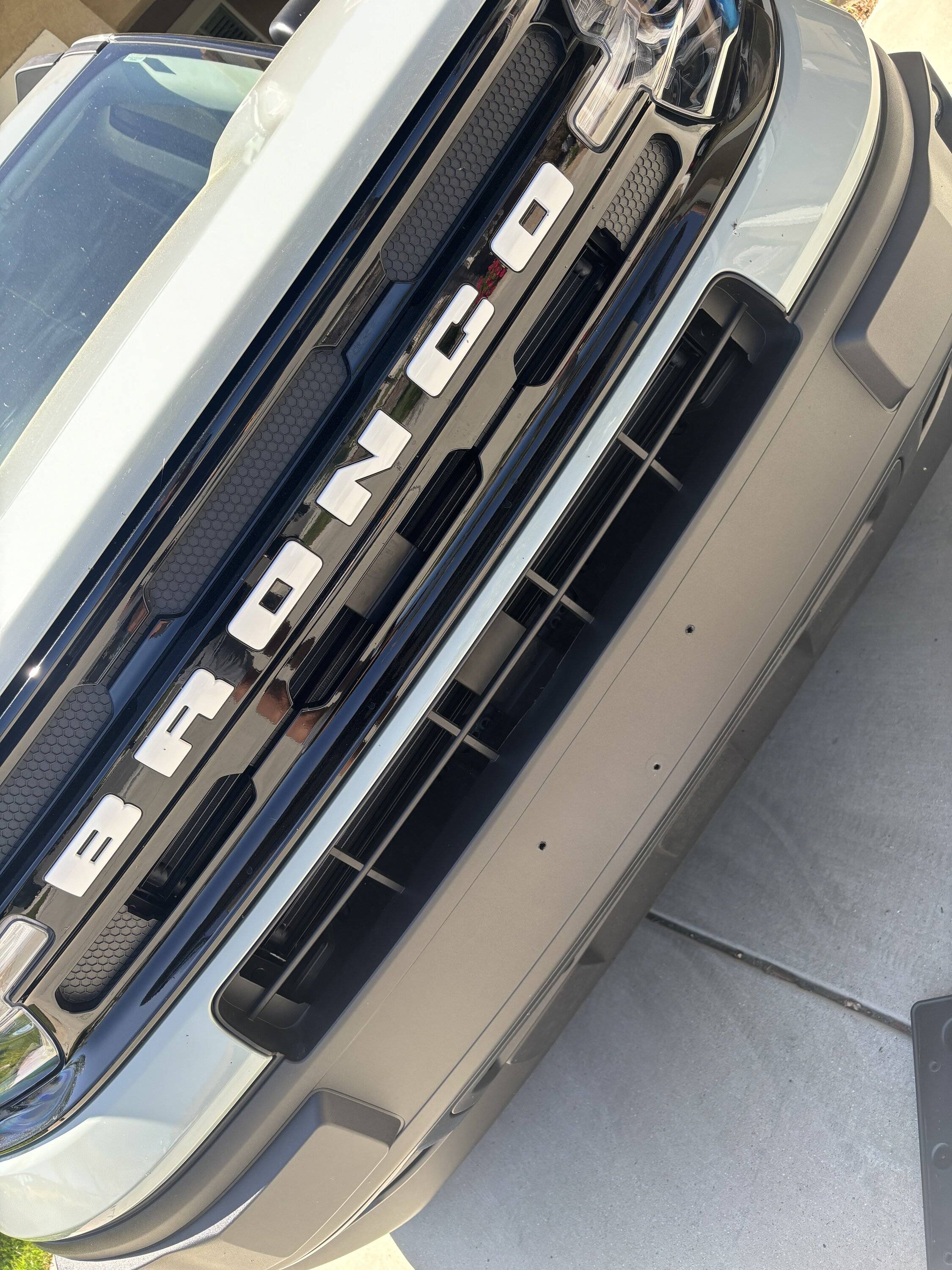 Ford Bronco Sport front plate holder delete today... 42A154B5-9D01-4047-B806-DA1AD94064E6