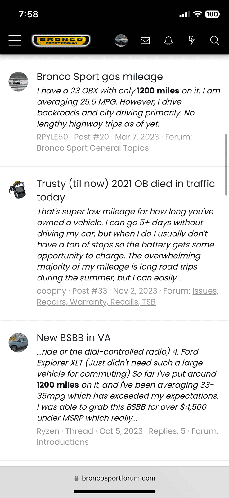 Ford Bronco Sport Looking for a Thread? IMG_8900