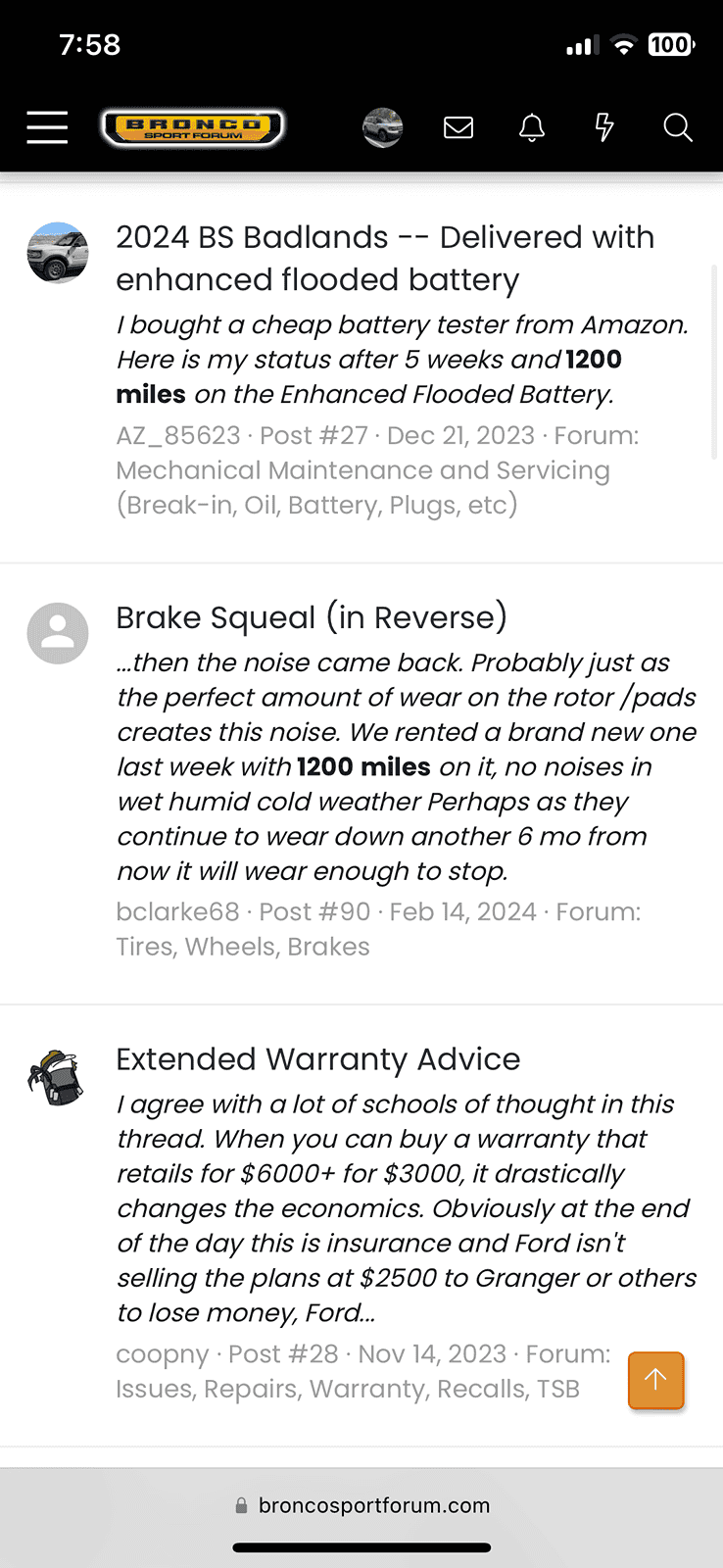 Ford Bronco Sport Looking for a Thread? IMG_8899