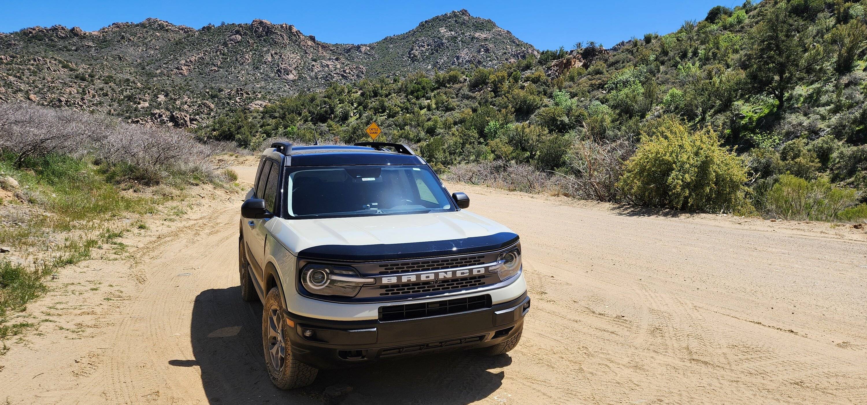 Ford Bronco Sport Crown King Trail to Horsethief Basin Lake in Arizona 20240413_114621