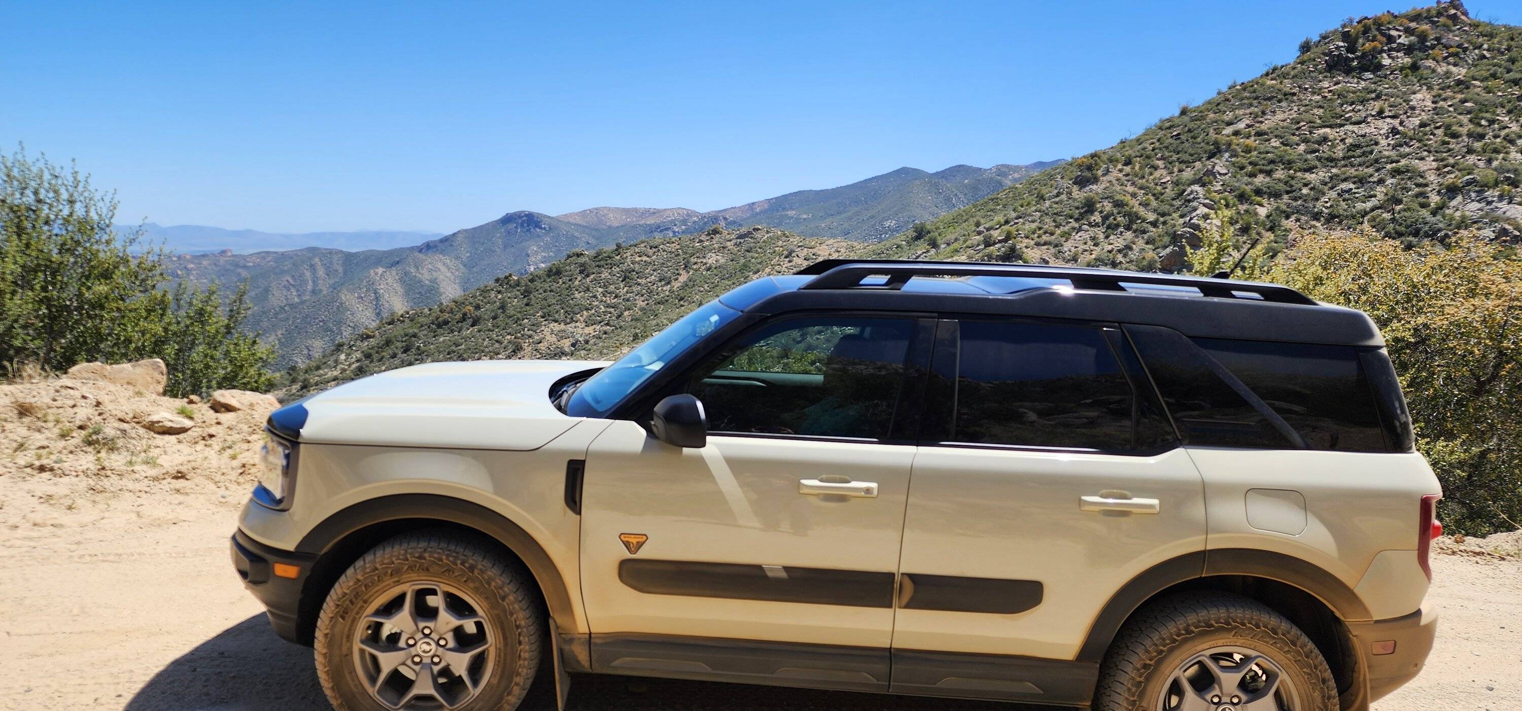 Ford Bronco Sport Crown King Trail to Horsethief Basin Lake in Arizona 20240413_120858