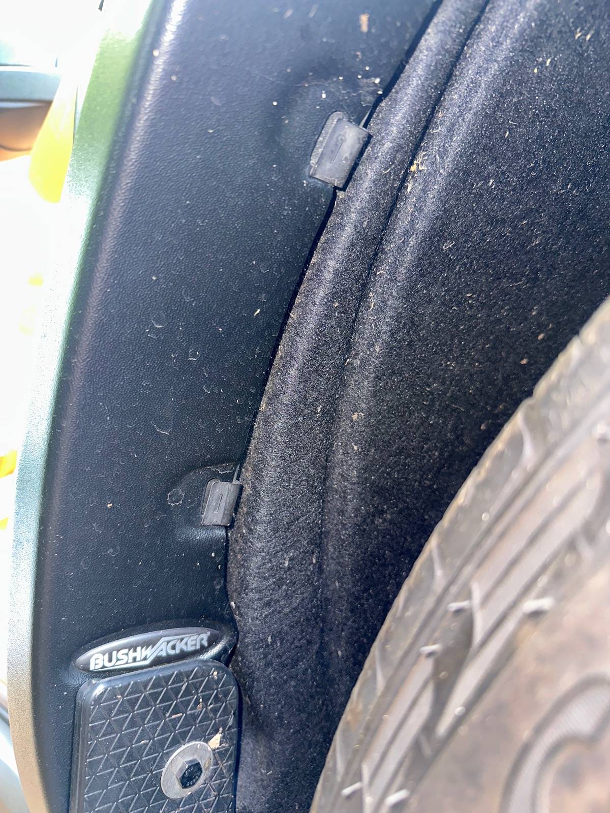 Ford Bronco Sport Has anyone installed flares AND flaps? IMG_2491