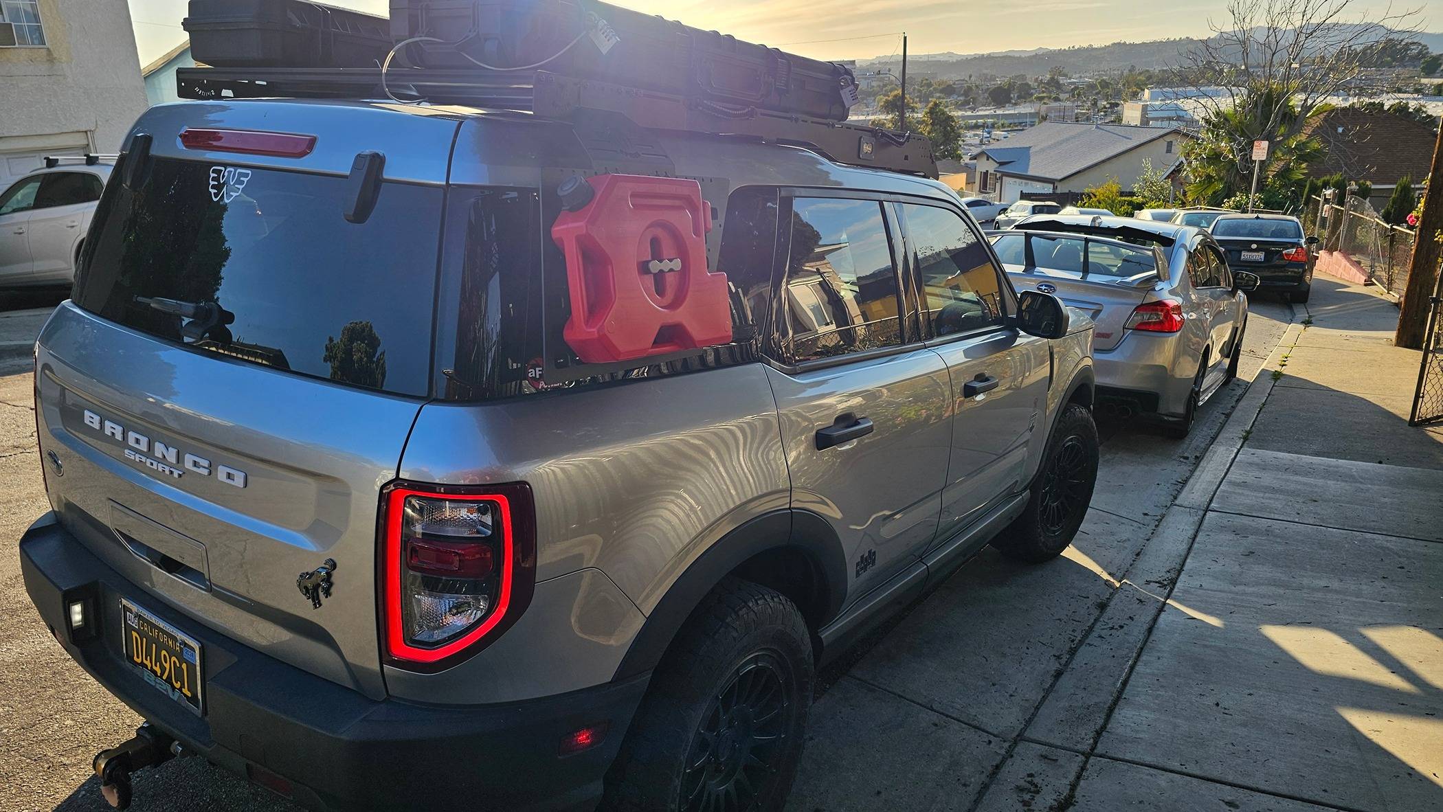 Ford Bronco Sport Molle Side Panel for roofrack Spider No Drill 20240415_182321