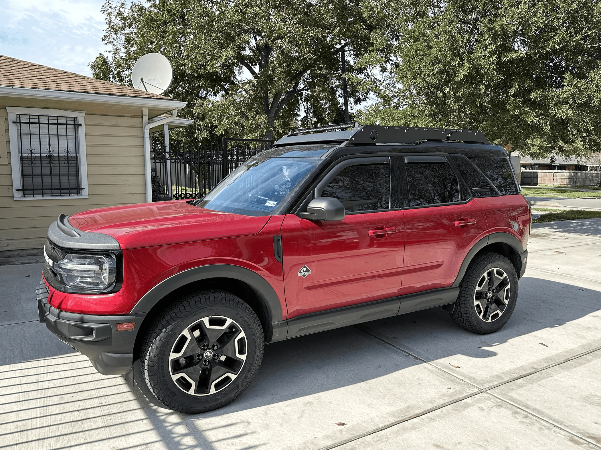 Ford Bronco Sport 245/60R-18 Tire rub after verifying that it wouldn't IMG_4120