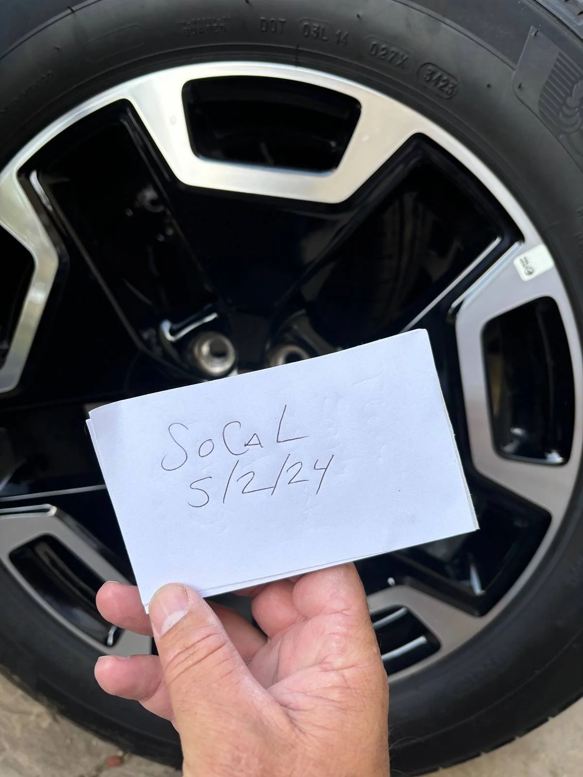 Ford Bronco Sport New Outer Banks wheels and tires IMG_5547