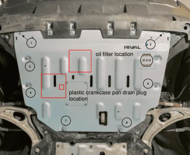 Ford Bronco Sport Rival 4x4 skid plate installed 1714960033044-0o
