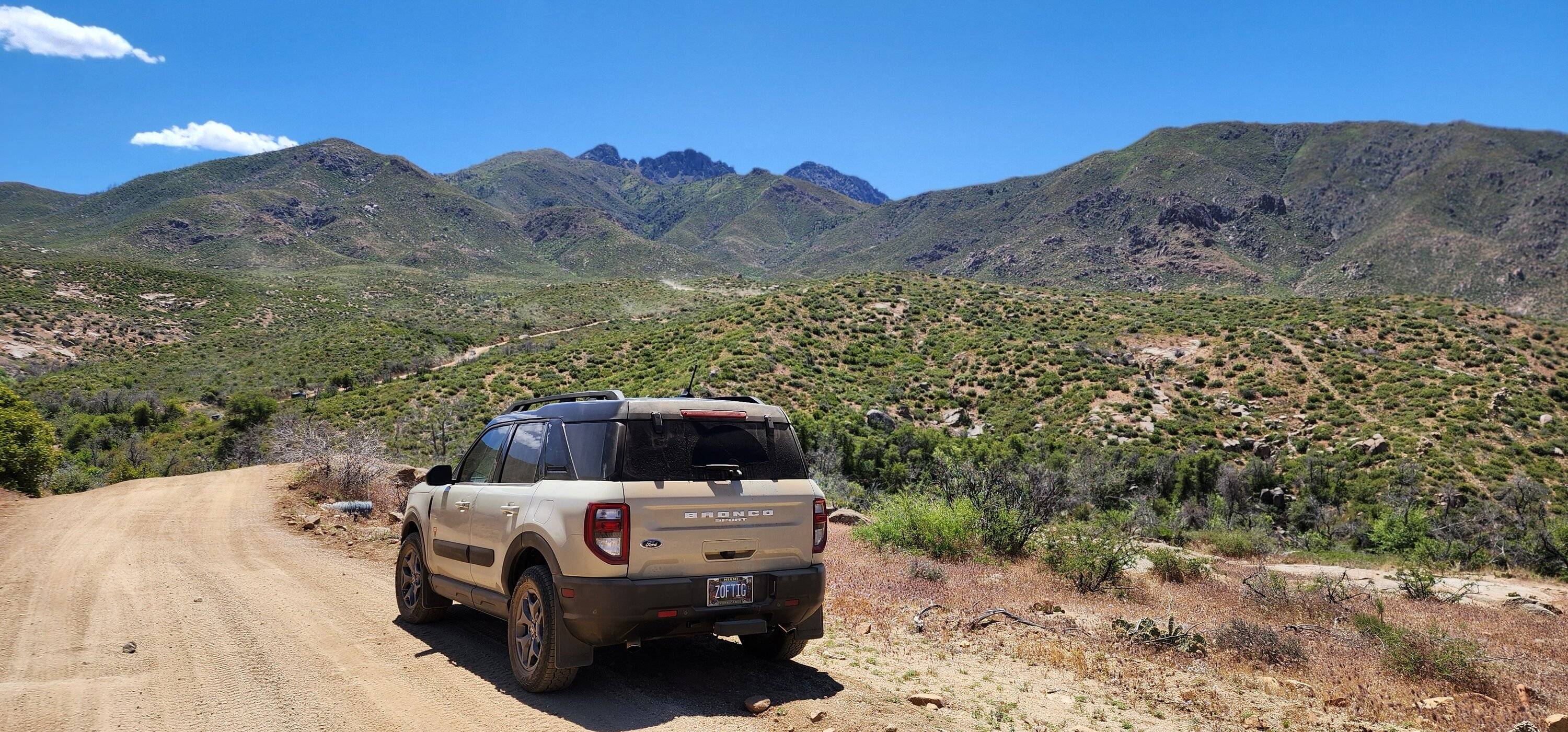 Ford Bronco Sport Four Peaks Trail in Arizona 20240511_105930