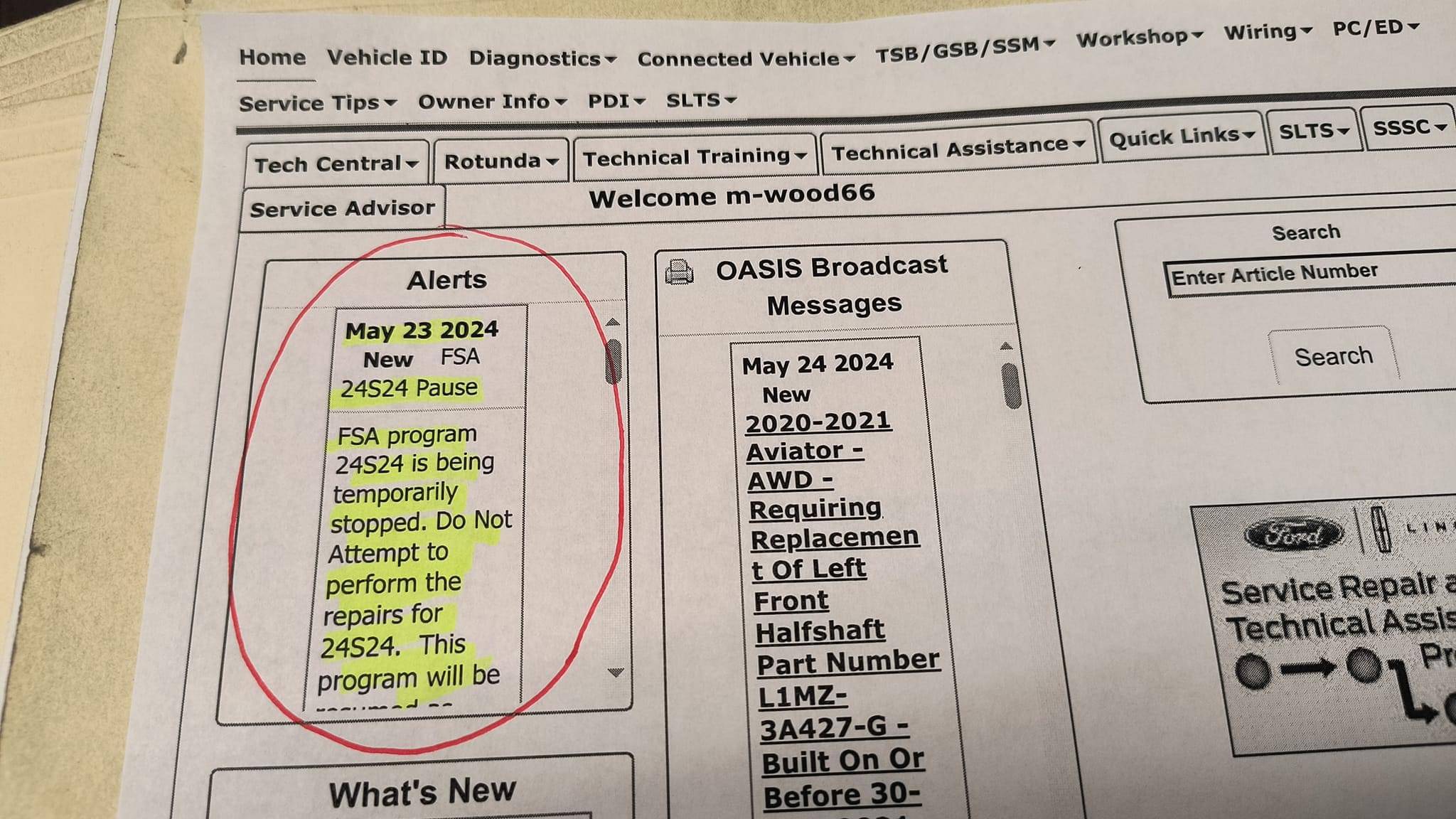 Ford Bronco Sport 12 volt battery charge state detection recall coming out. IMG_4381