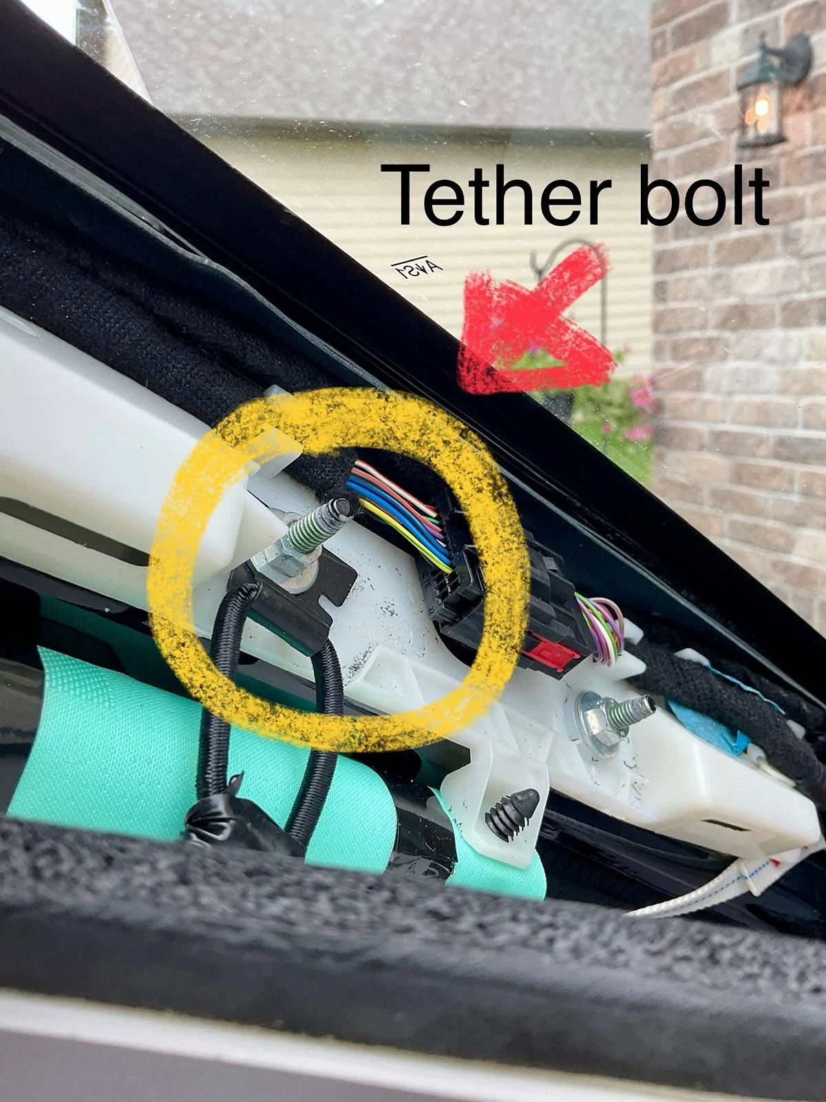 Ford Bronco Sport Installed Ford accessory dashcam VHL3Z-19G490-C IMG_4620