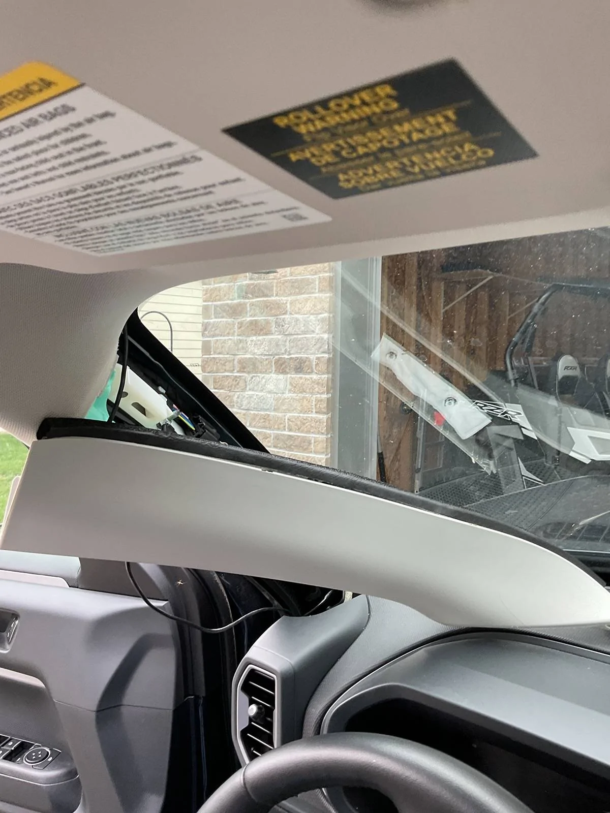 Ford Bronco Sport Installed Ford accessory dashcam VHL3Z-19G490-C IMG_4621