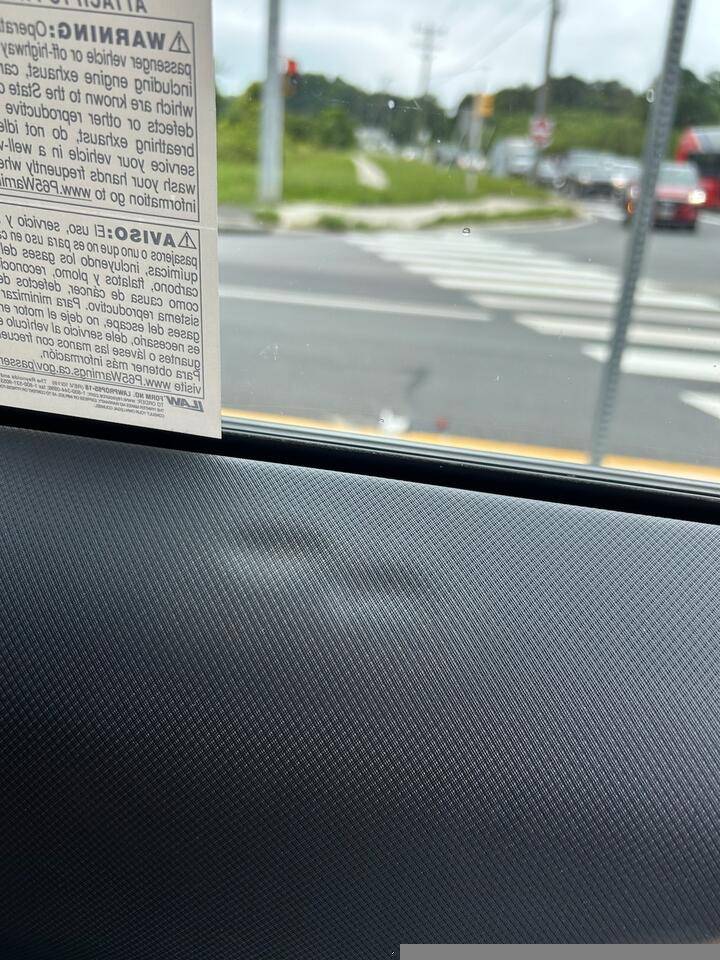 Ford Bronco Sport Dents to Interior driver door panel 1000000260