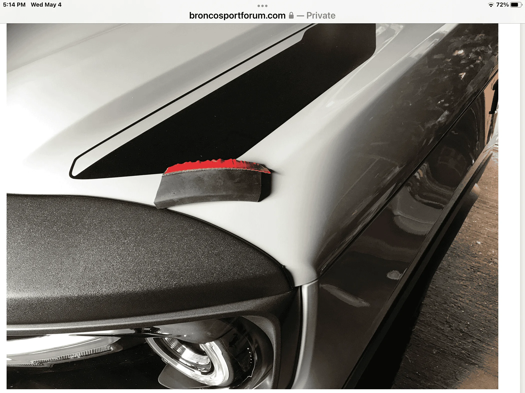 Ford Bronco Sport What did you do TO your Bronco Sport today? IMG_0504