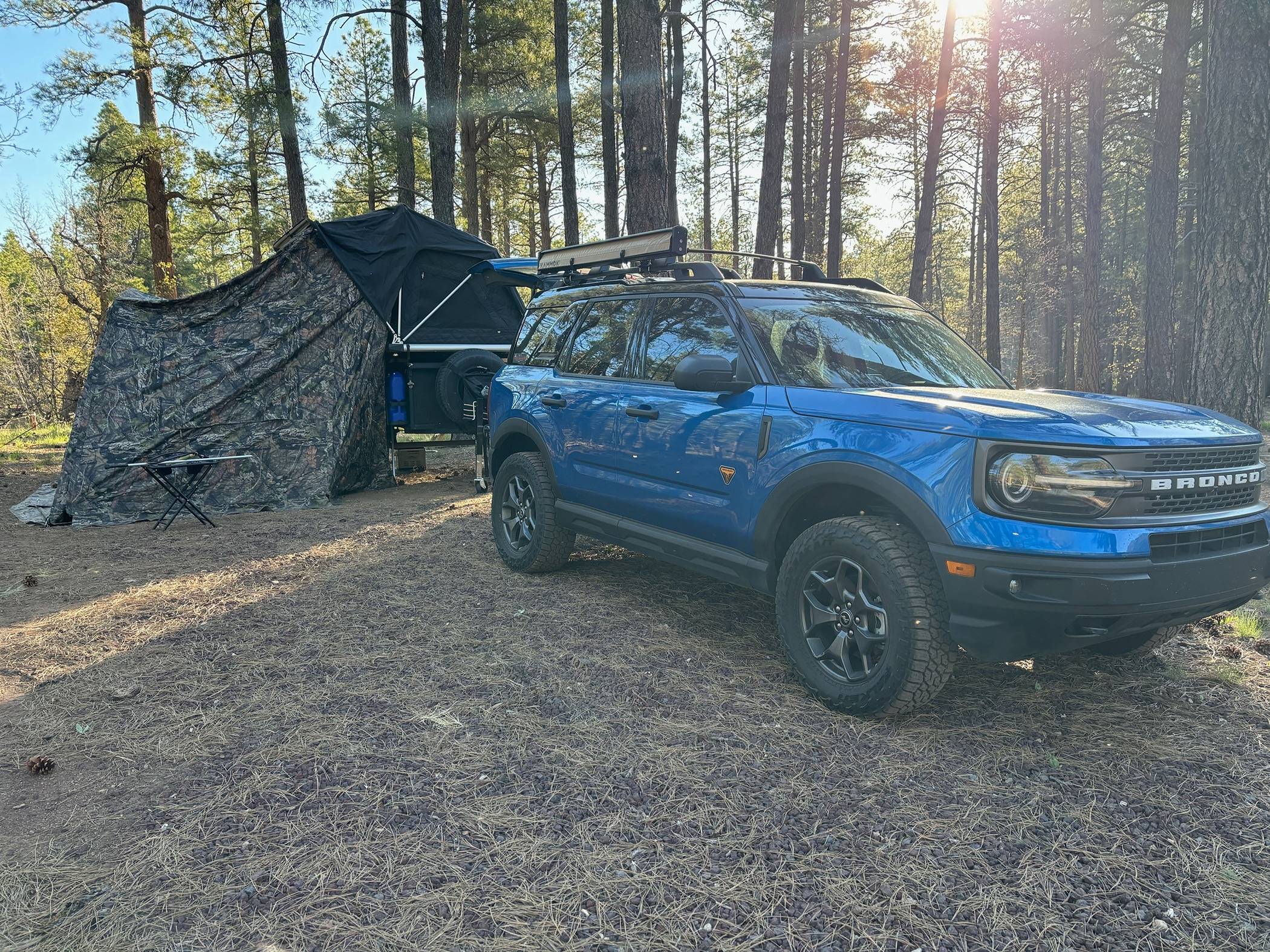 Ford Bronco Sport Camping & climbing dunes in AZ IMG_6820