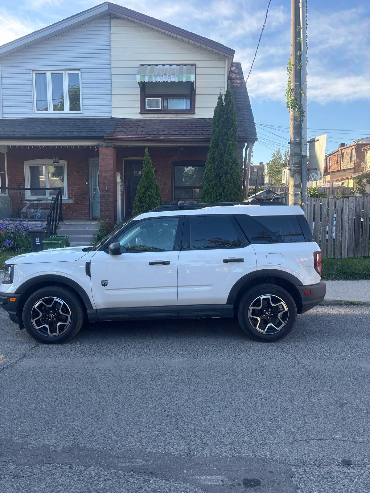 Ford Bronco Sport Transporting kayaks IMG_1833