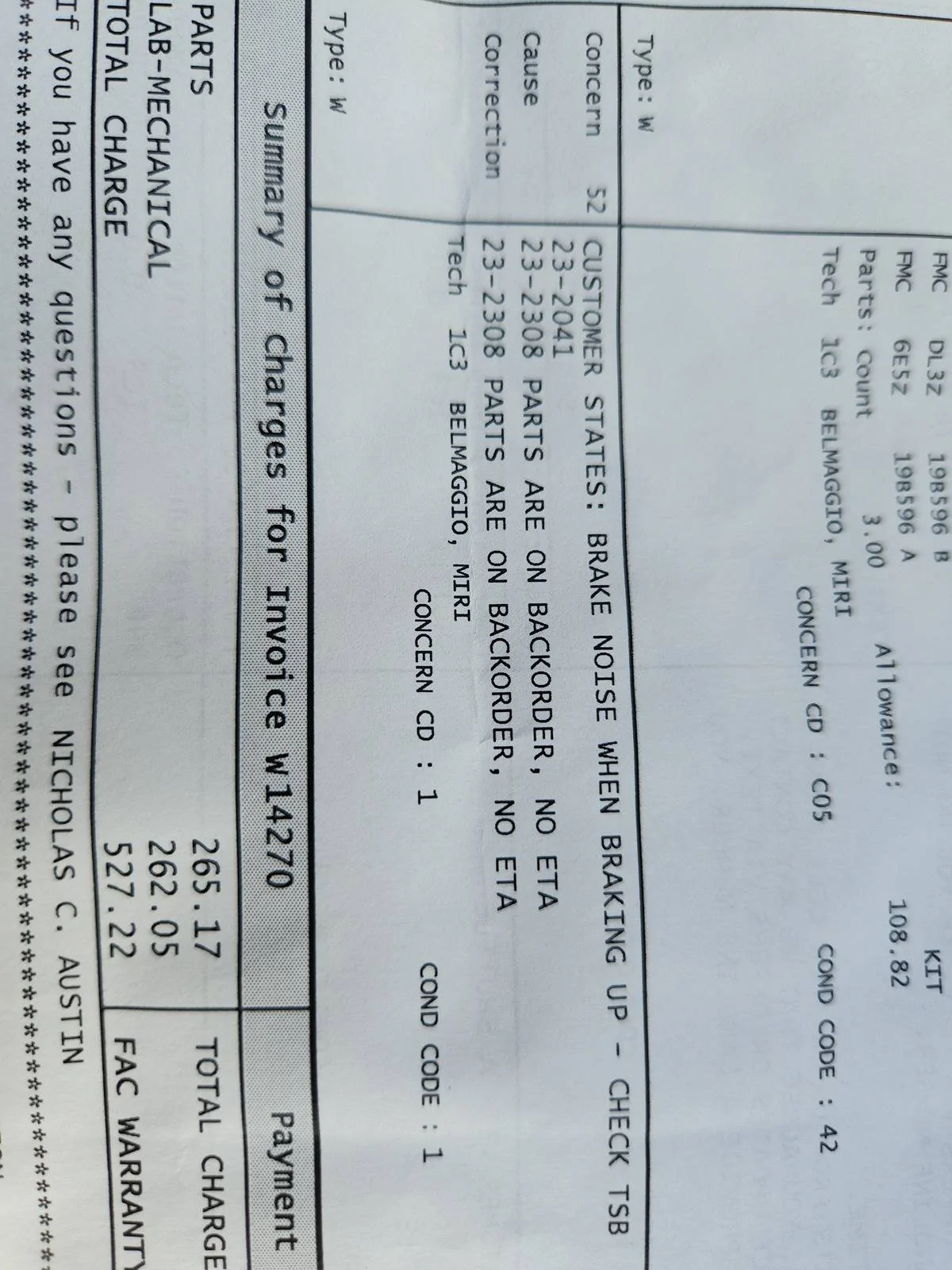 Ford Bronco Sport Moaning noise 17172469654953769417712533974948