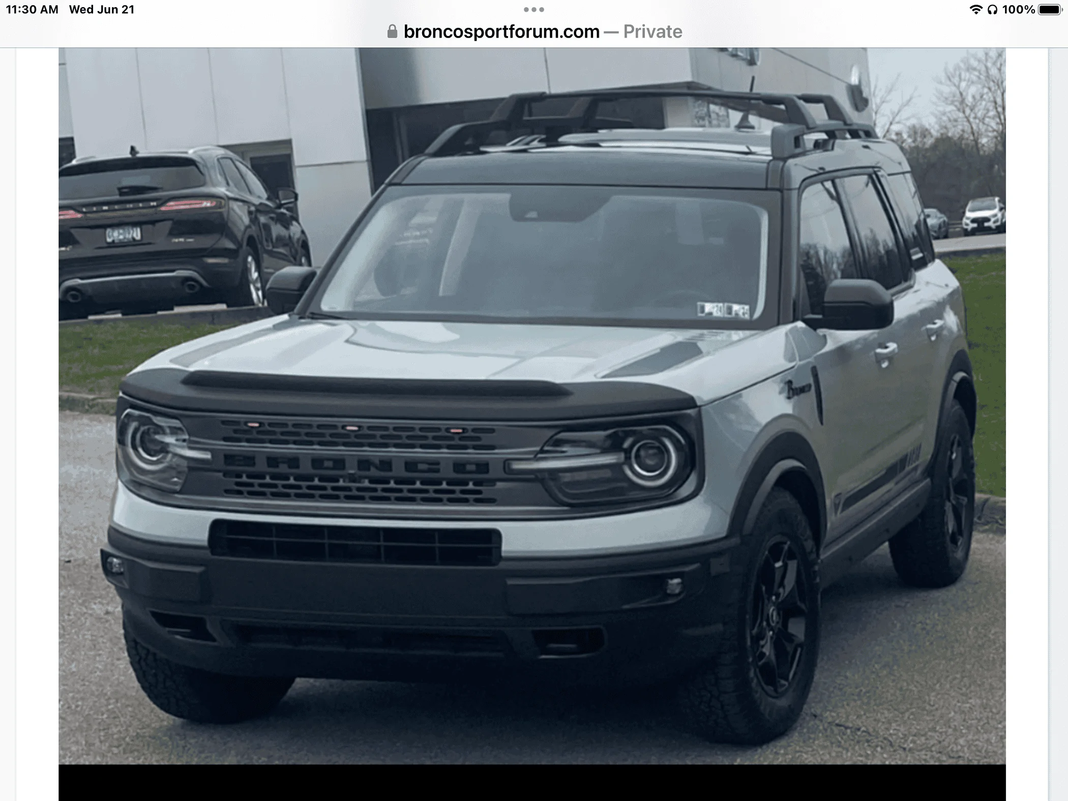 Ford Bronco Sport 2025 Bronco Sport Spied Images IMG_0819
