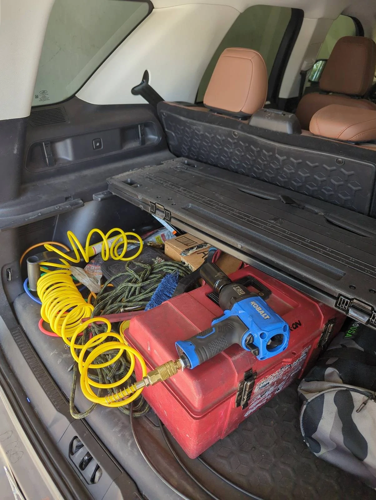 Ford Bronco Sport Used air suspension tank to run air tools 17190016443676075719359518804230